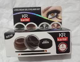 Karite Long Wear Gel Eyeliner Set – Intense Color, All-Day Hold